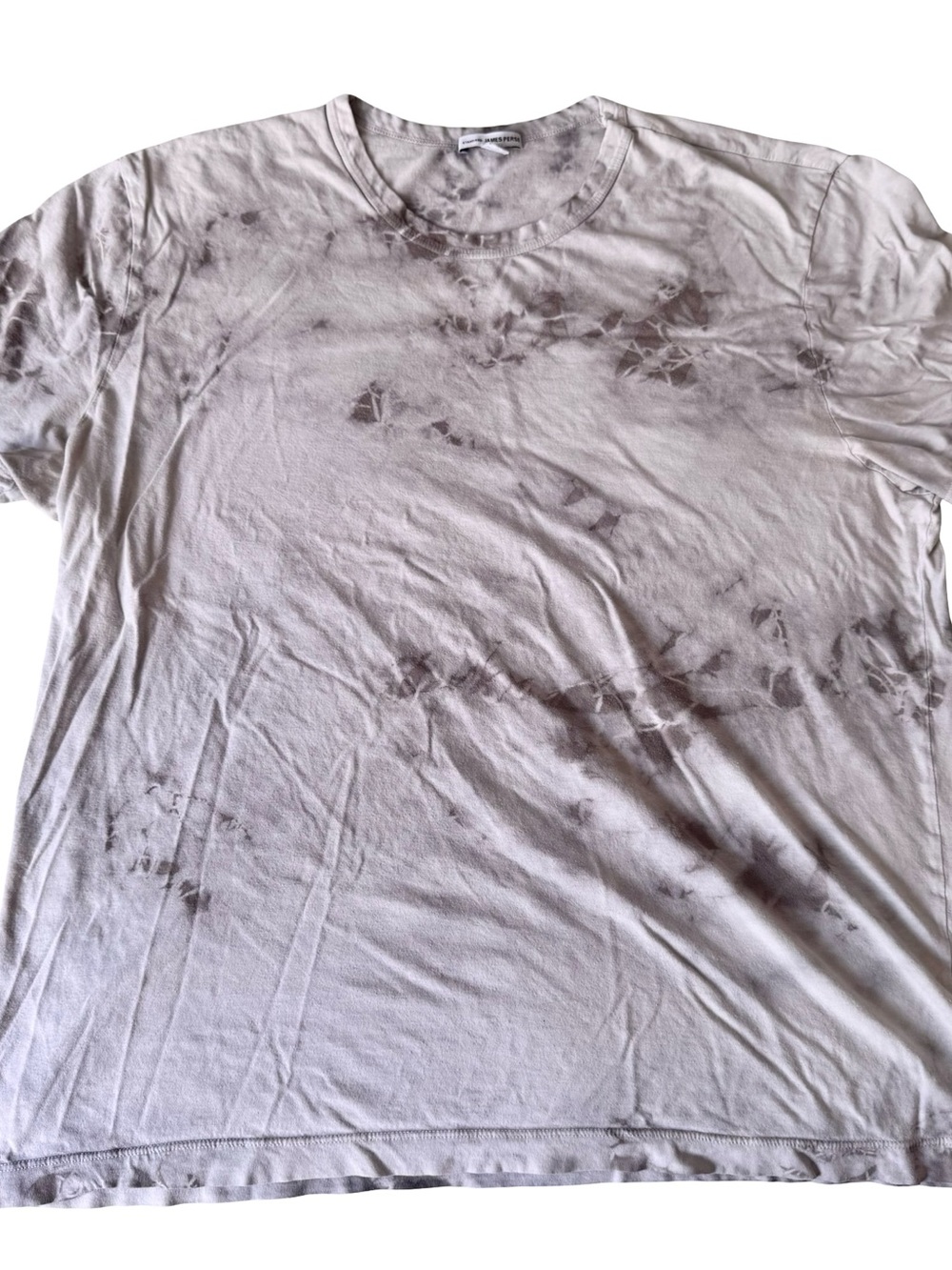 James Perse Women’s Cotton Tie Dye Vintage Boy Tee Size 4/XL